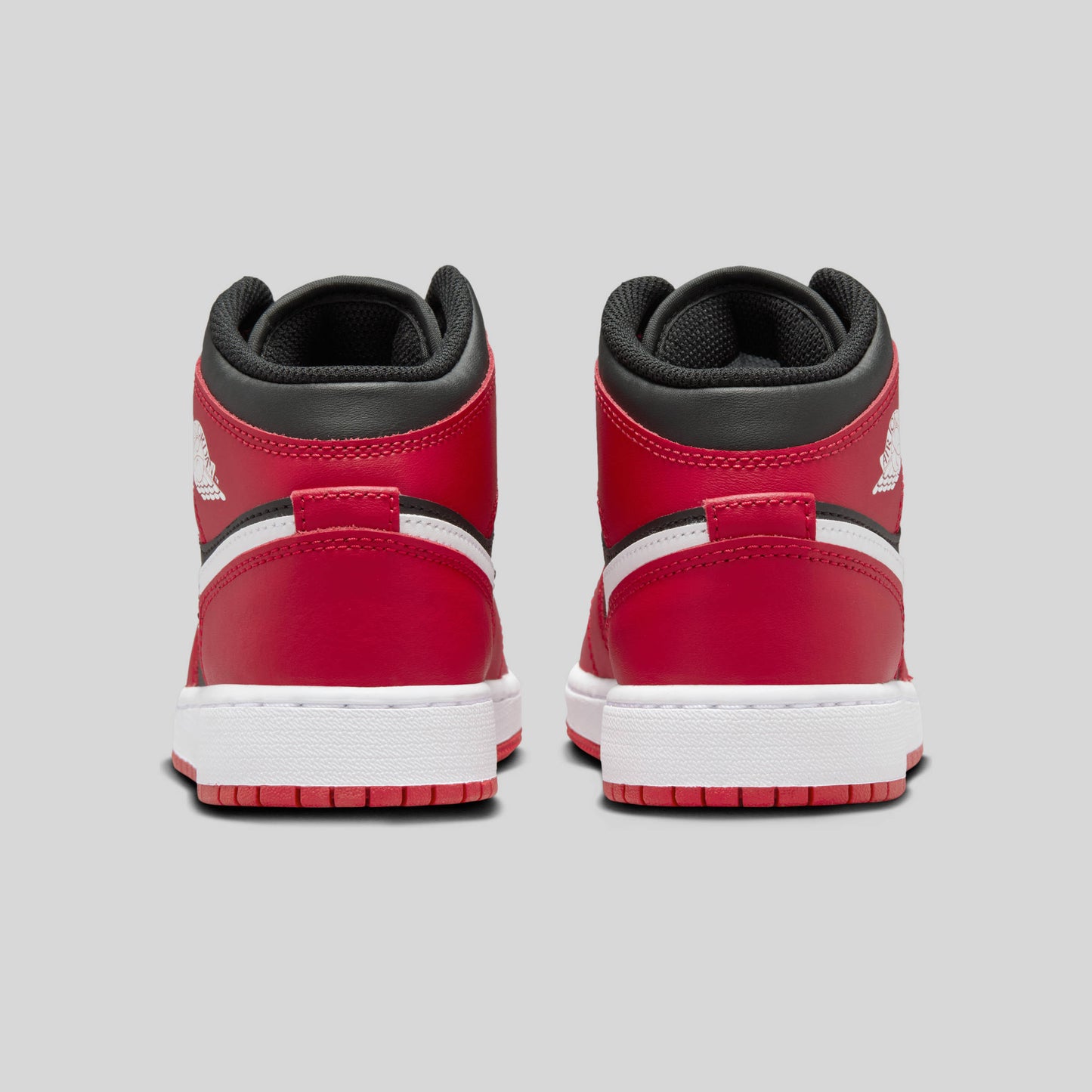 Air Jordan 1 Mid Gym Red Black White (GS)
