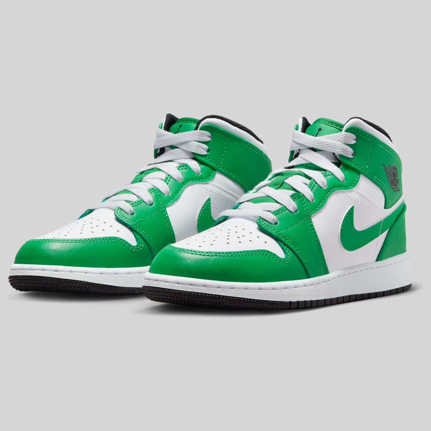 Air Jordan 1 Mid Lucky green (GS)