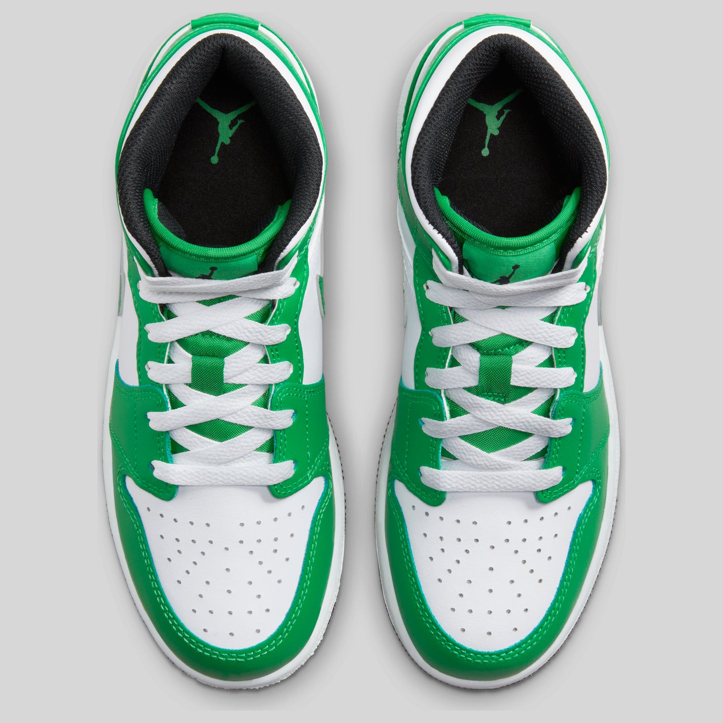 Air Jordan 1 Mid Lucky green (GS)