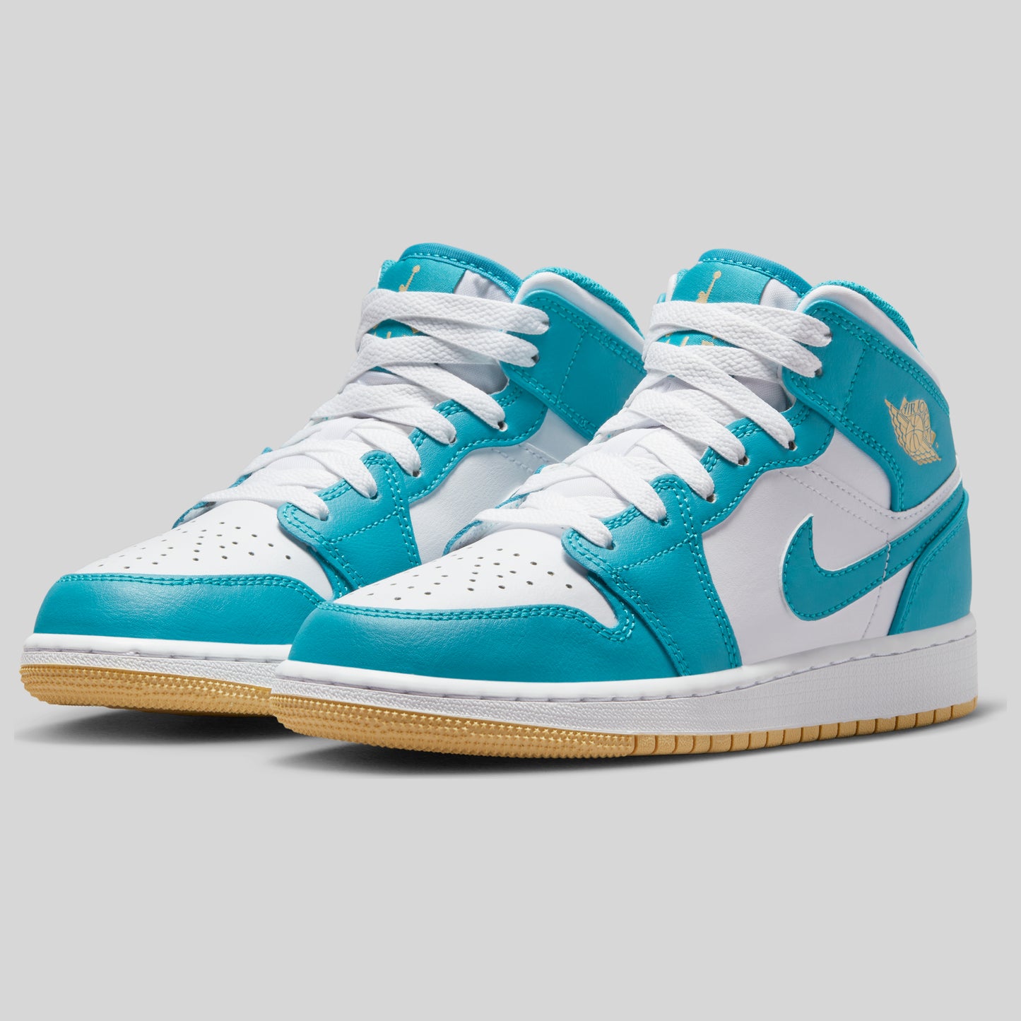 Air Jordan 1 Mid Aquatone (GS)