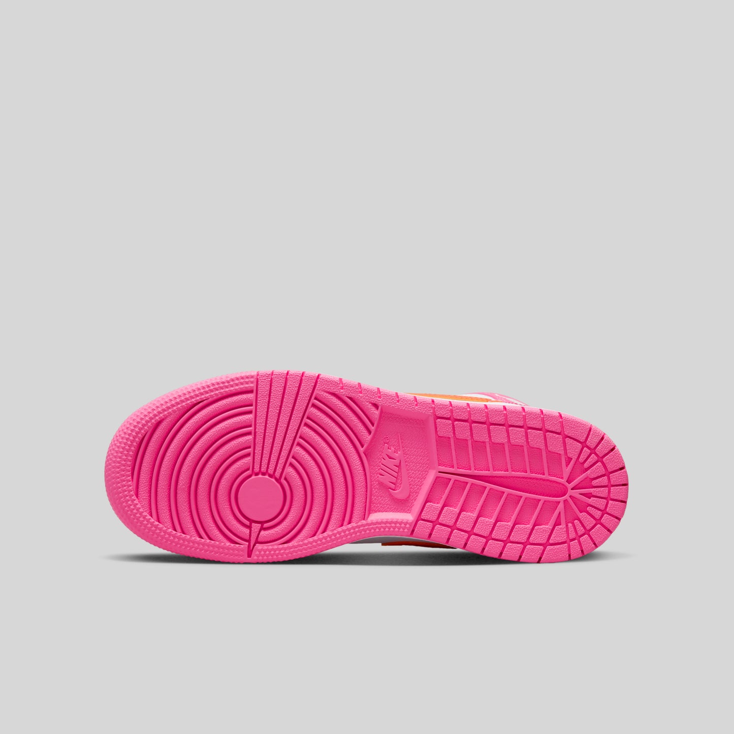 Air Jordan 1 Mid Pinksicle Safety Orange (GS)