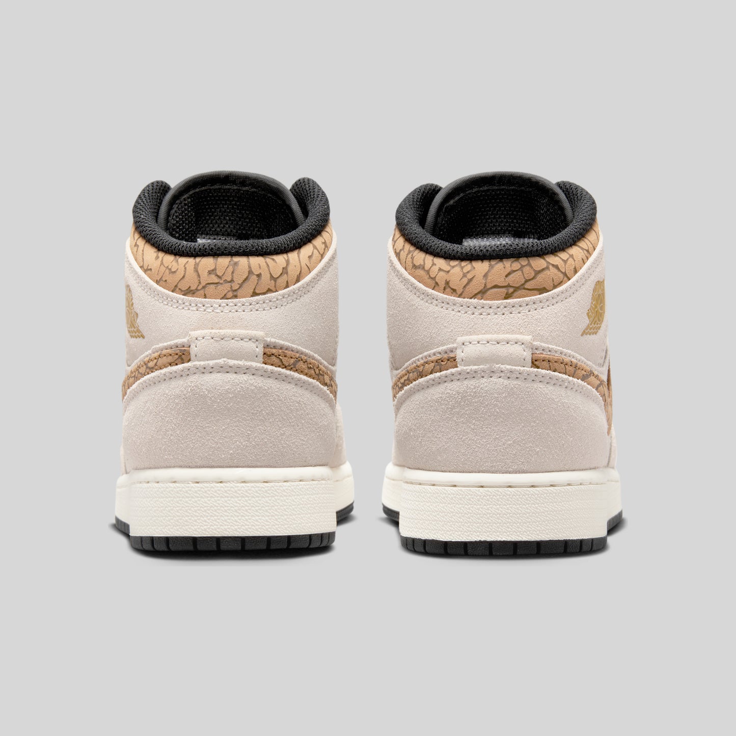 Air Jordan 1 Mid SE Brown Elephant (GS)
