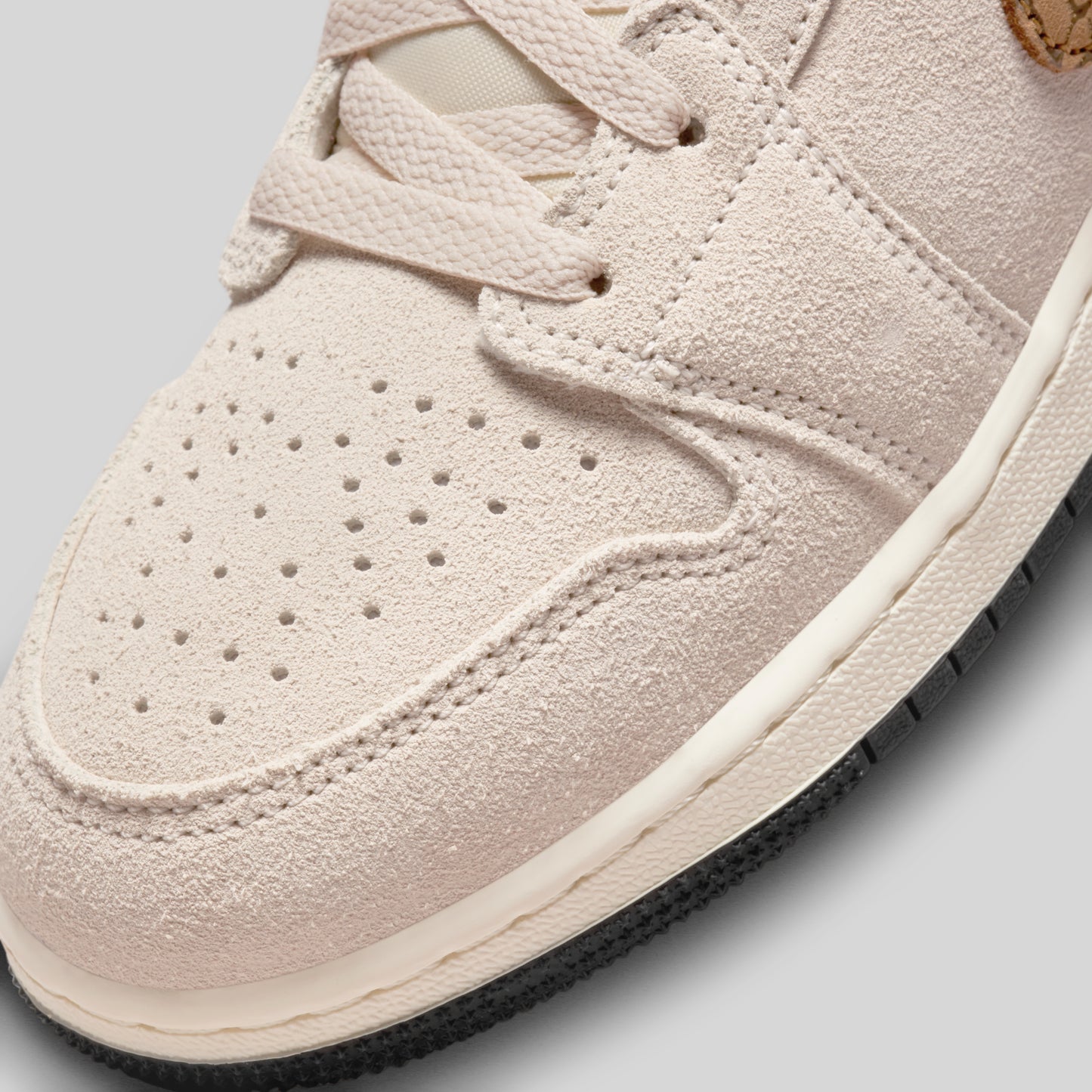 Air Jordan 1 Mid SE Brown Elephant (GS)