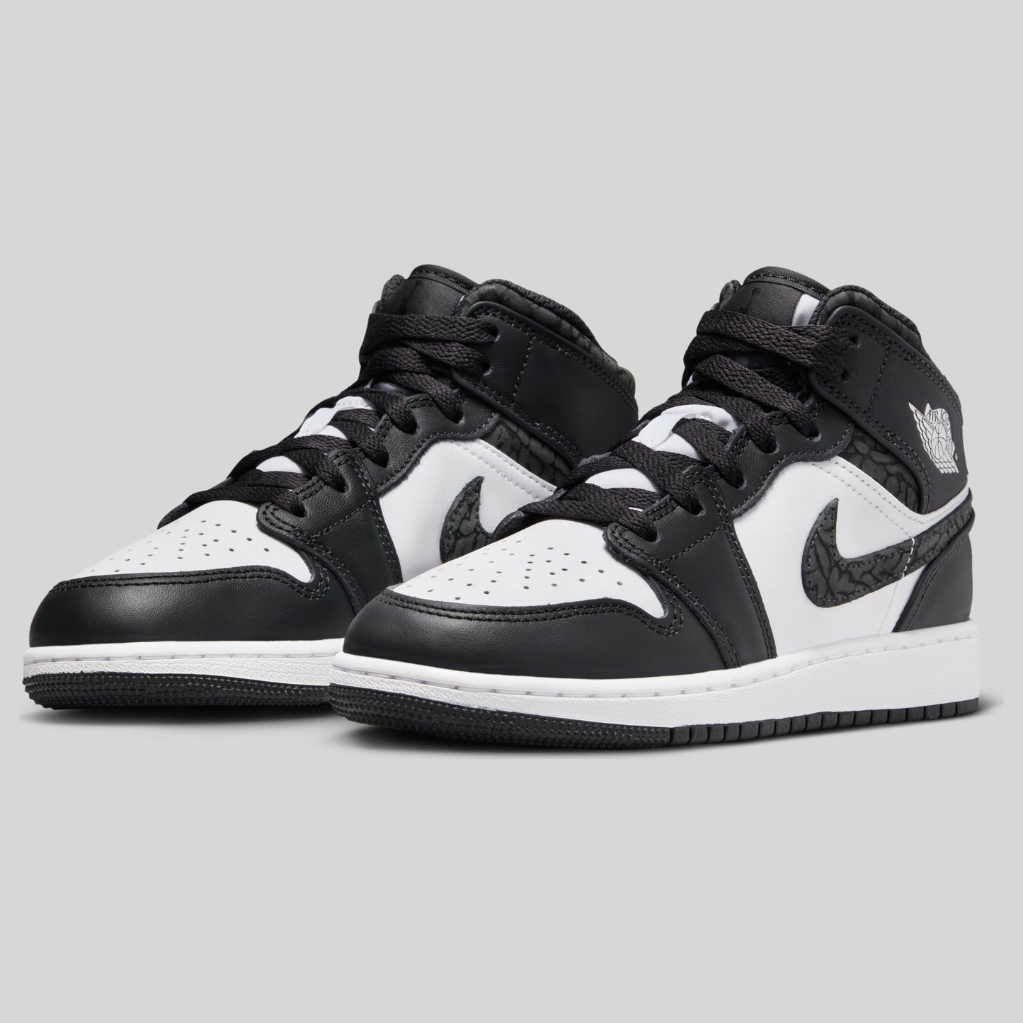 Air Jordan 1 Mid SE Panda Elephant (GS)