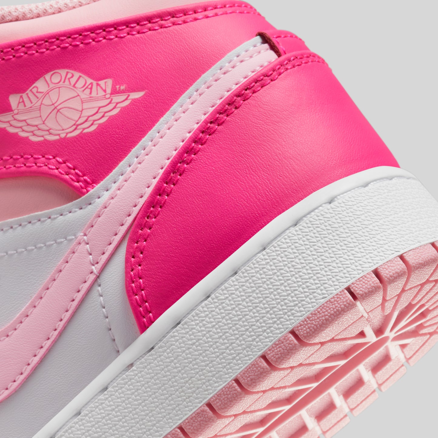 Air Jordan 1 Mid Fierce Pink (GS)