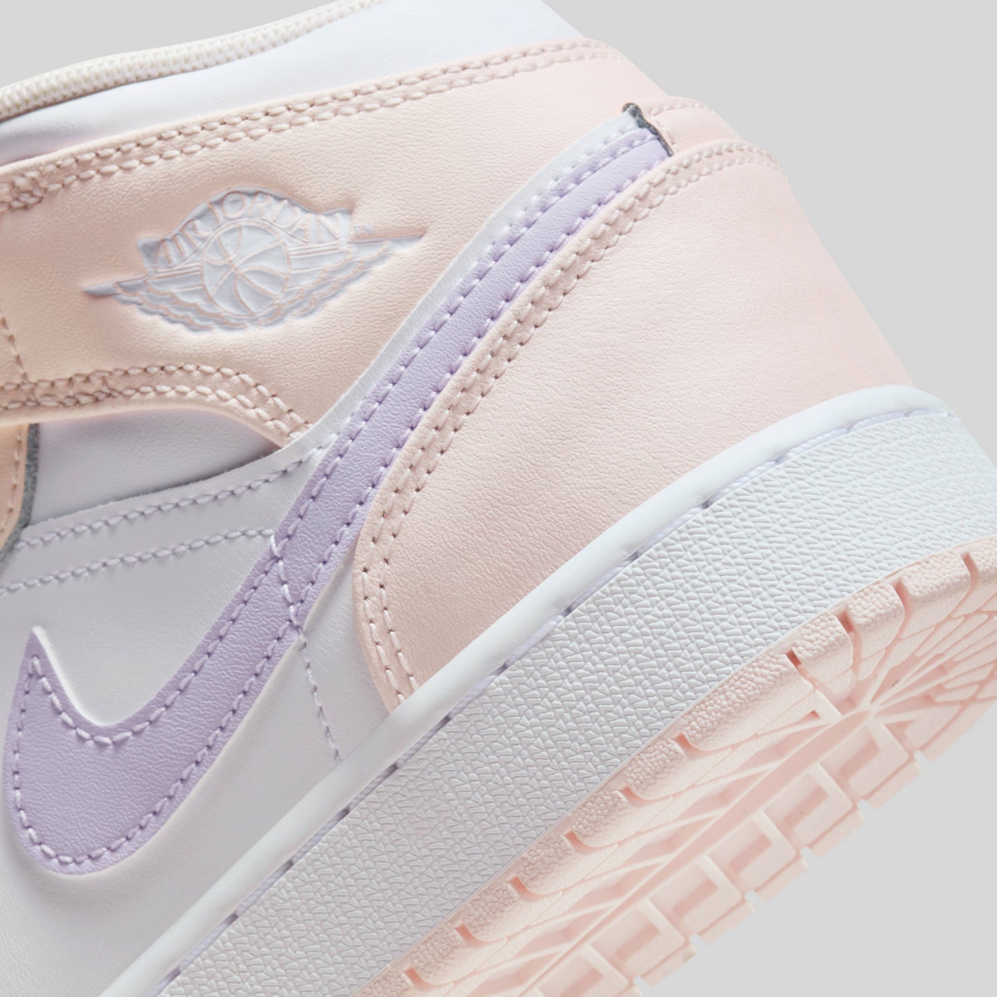 Air Jordan 1 Mid Pink Wash (GS)