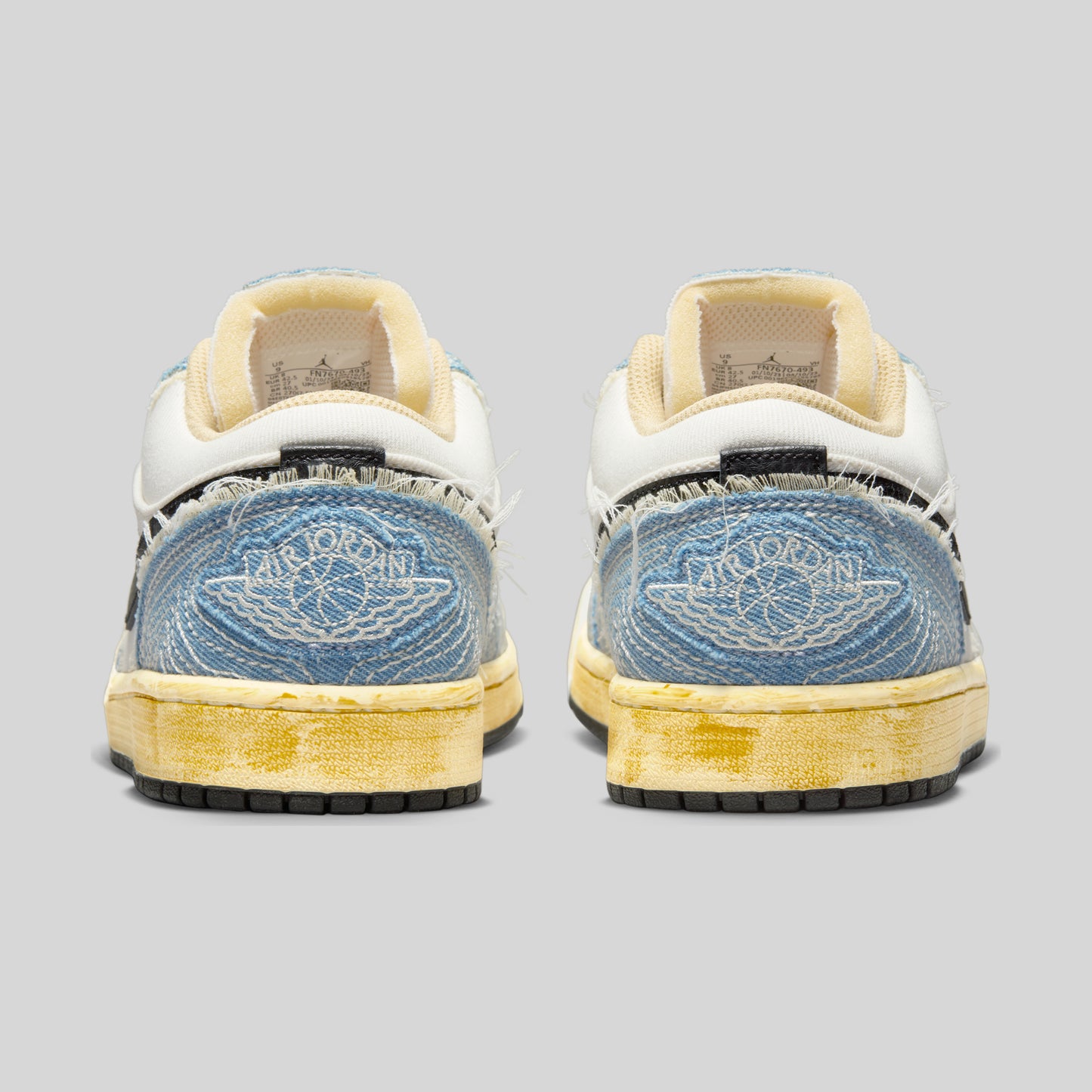Air Jordan 1 Low SE WRMK Sashiko Denim