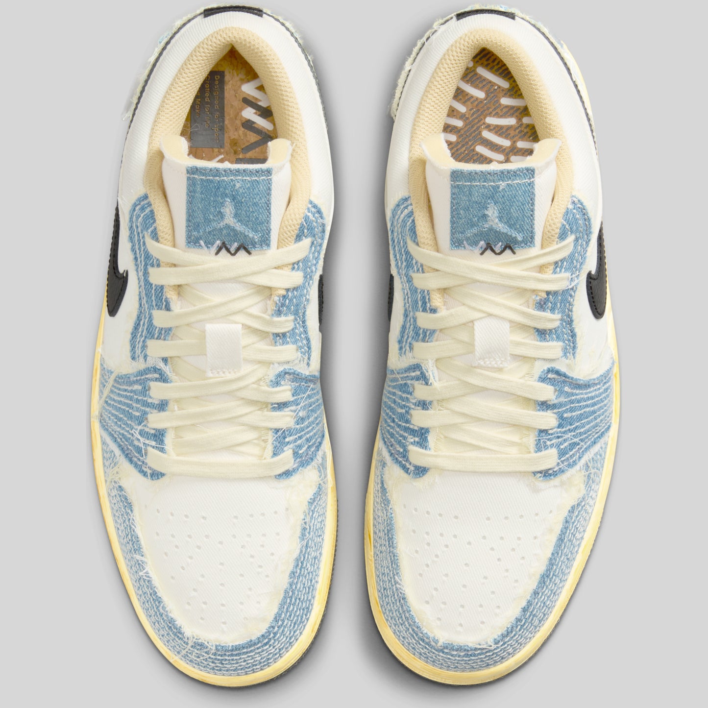 Air Jordan 1 Low SE WRMK Sashiko Denim