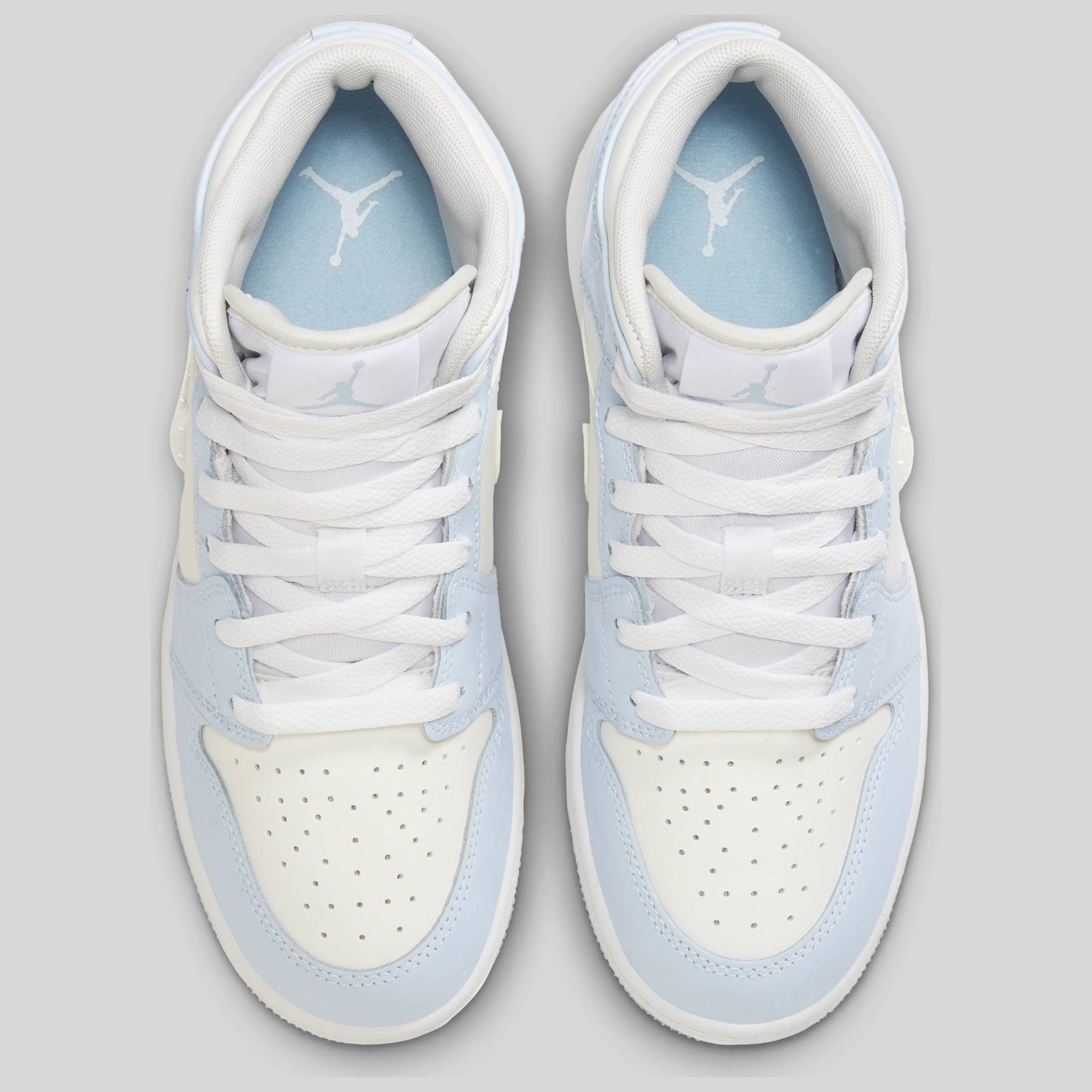 Air Jordan 1 Mid SE Glitter Swoosh (GS)