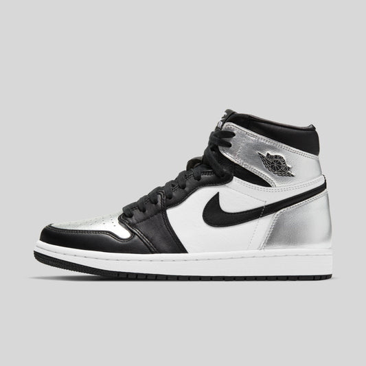 air jordan 1 retro high silver toe CD0461-001