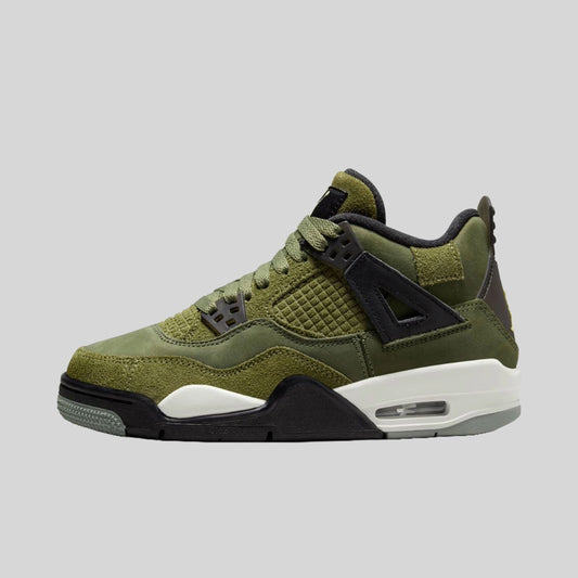 air jordan 4 retro se craft medium olive (gs) FB9928-200