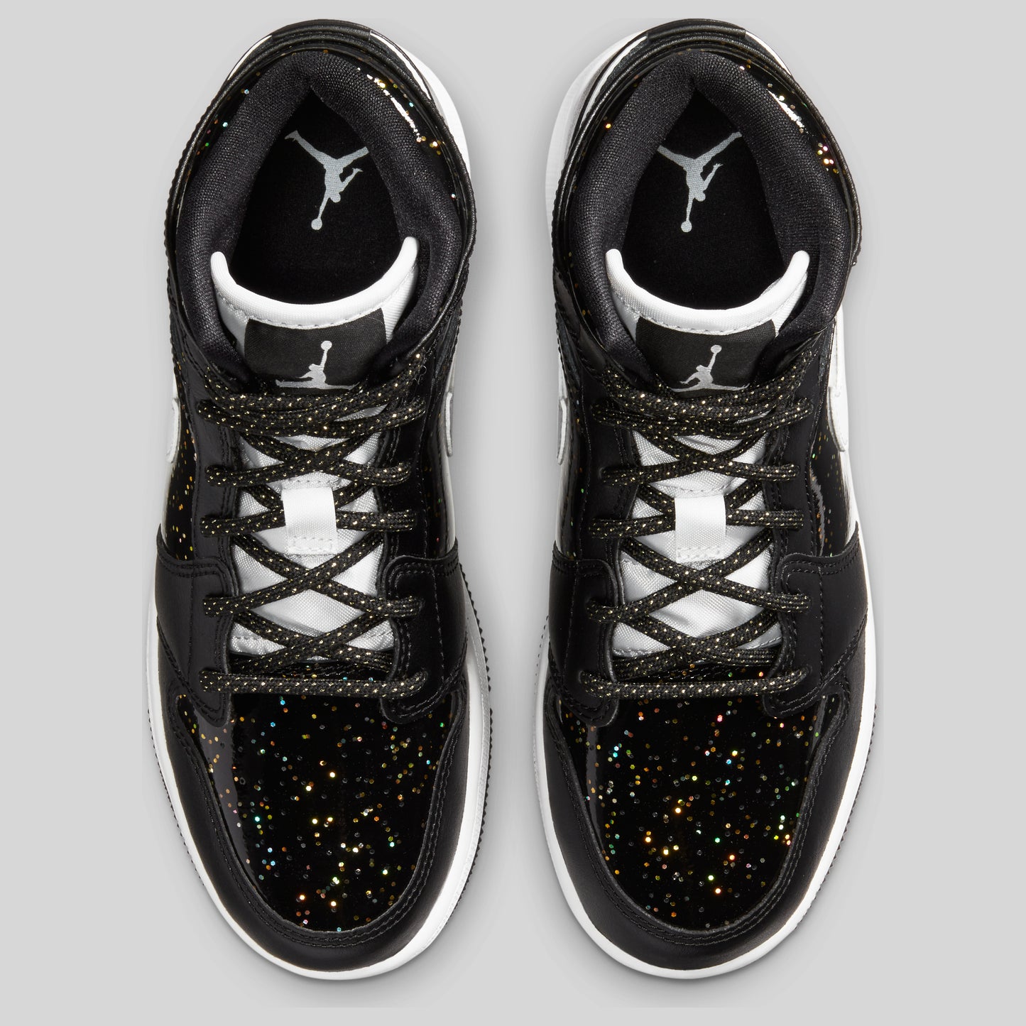 Air Jordan 1 Mid Black Speckle (GS)