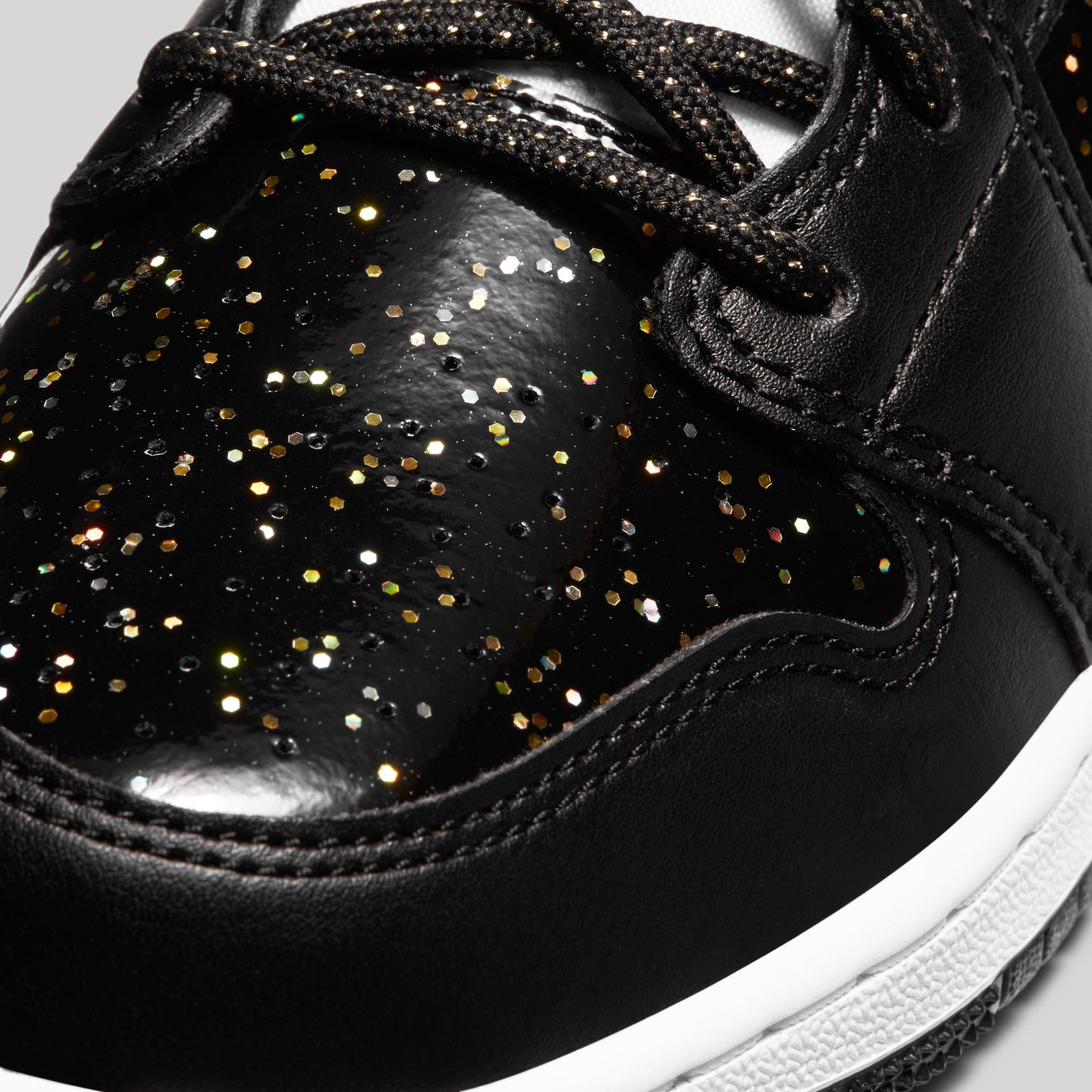 Air Jordan 1 Mid Black Speckle (GS)