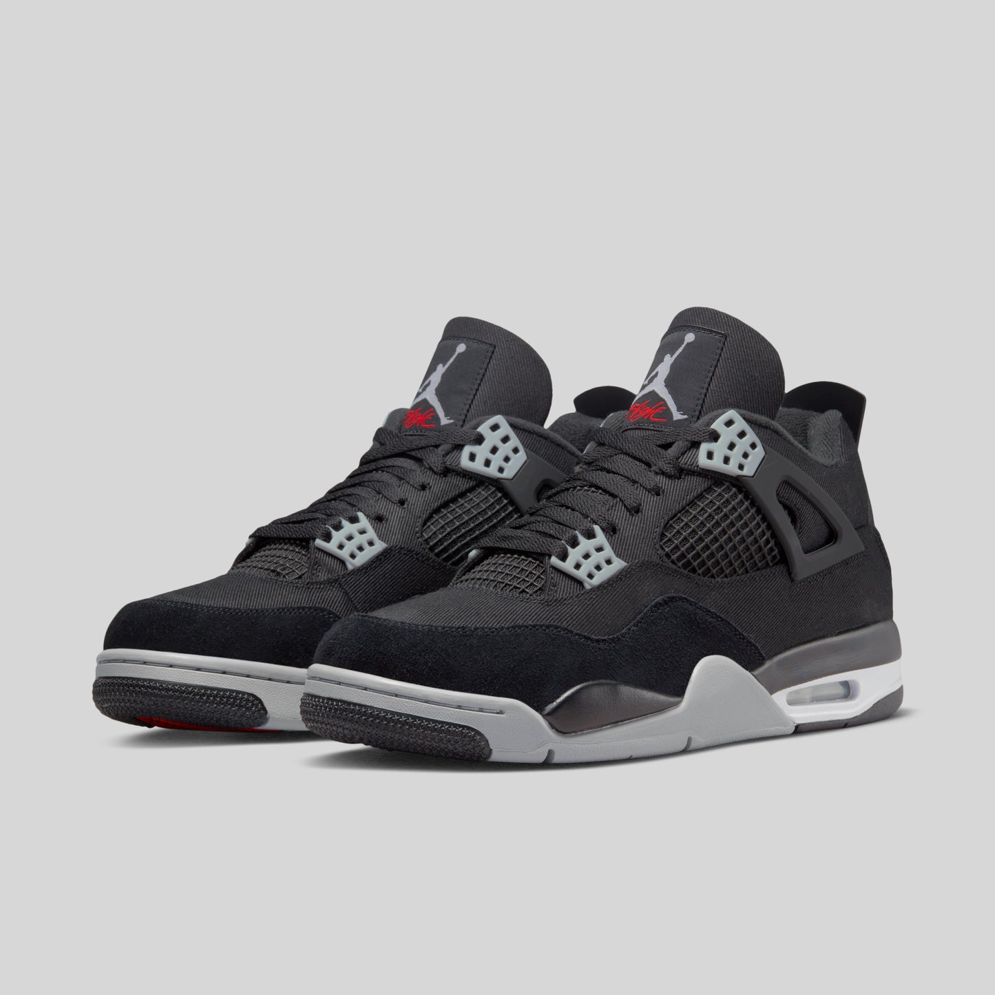 Air Jordan 4 Retro SE Black Canvas