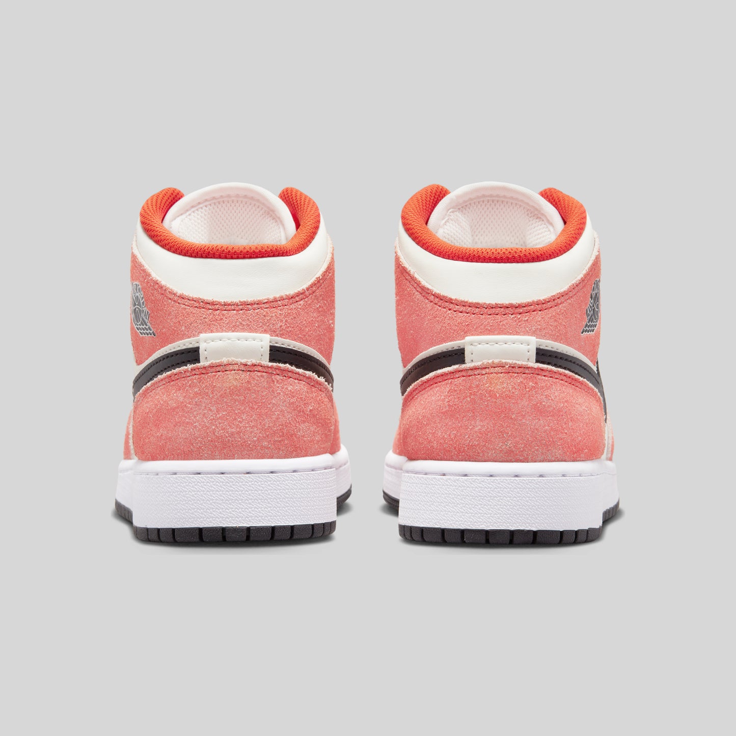 Air Jordan 1 Mid SE Orange Suede (GS)