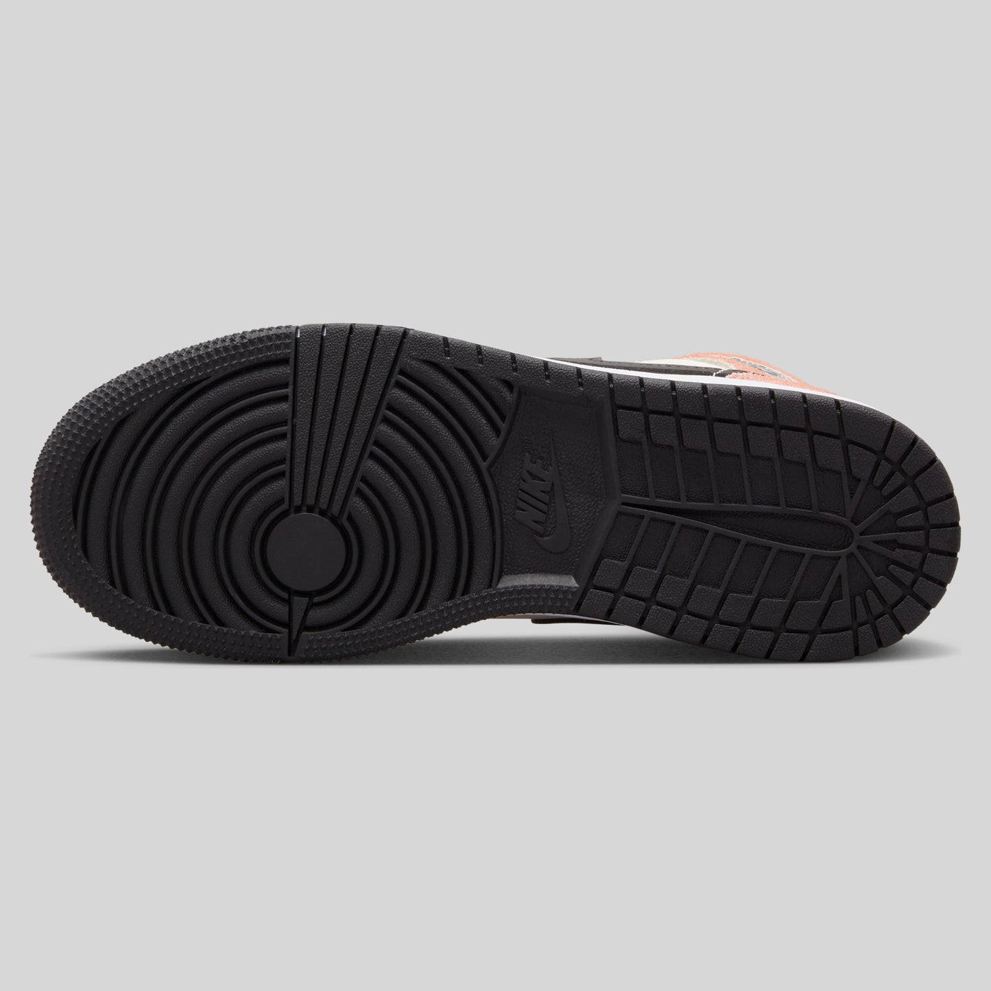 Air Jordan 1 Mid SE Orange Suede (GS)