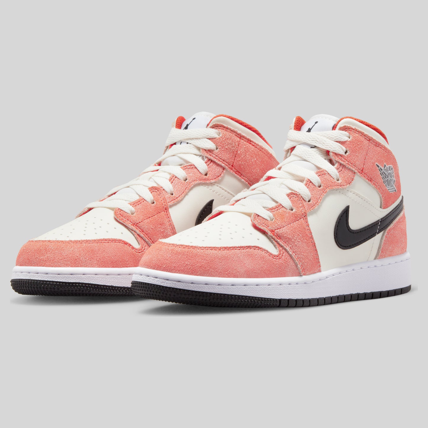 air jordan 1 mid se orange suede (gs) DV1336-800