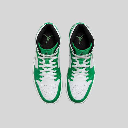 Air Jordan 1 Mid Lucky Green