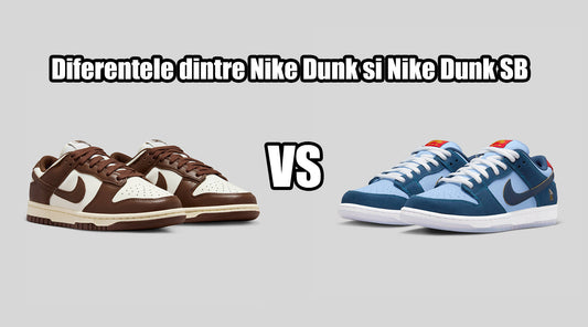 Care sunt diferențele dintre Nike Dunk și Nike Dunk SB