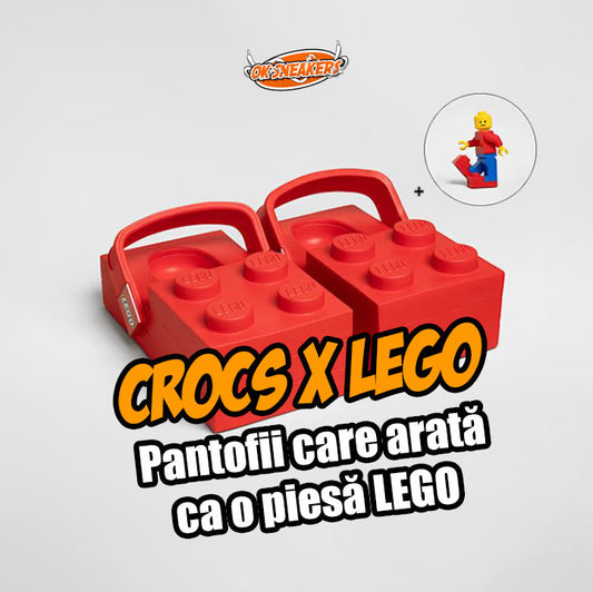 Crocs x LEGO Brick Clog: lansare, preț și detalii despre colaborarea LEGO Crocs