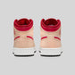 Air Jordan 1 Mid Light Curry Cardinal (GS)