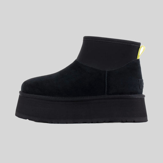 UGG Classic Mini Dipper Boot Black Yellow (W)