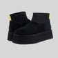 UGG Classic Mini Dipper Boot Black Yellow (W)