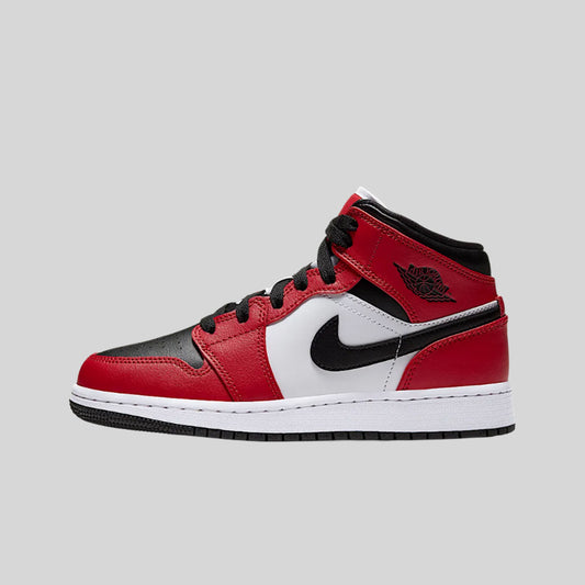Air Jordan 1 Mid Chicago Black Toe (GS)