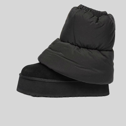 UGG Classic Mini Dipper Puffer Boot Black (W)