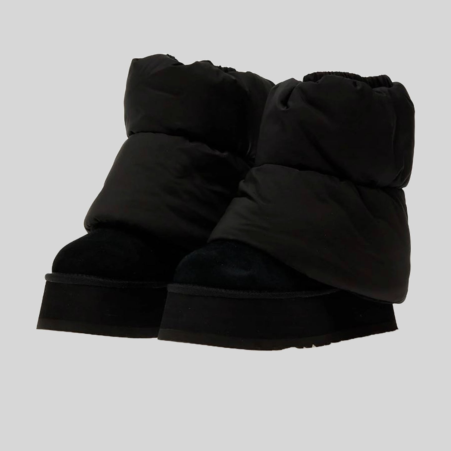 UGG Classic Mini Dipper Puffer Boot Black (W)