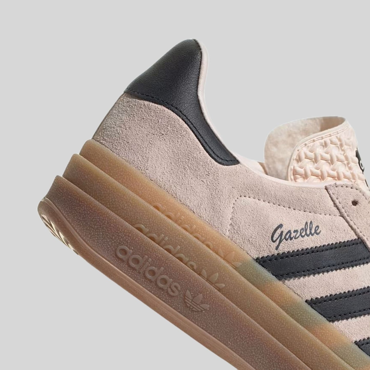 Adidas Gazelle Bold Wonder Quartz Black Gum (W)