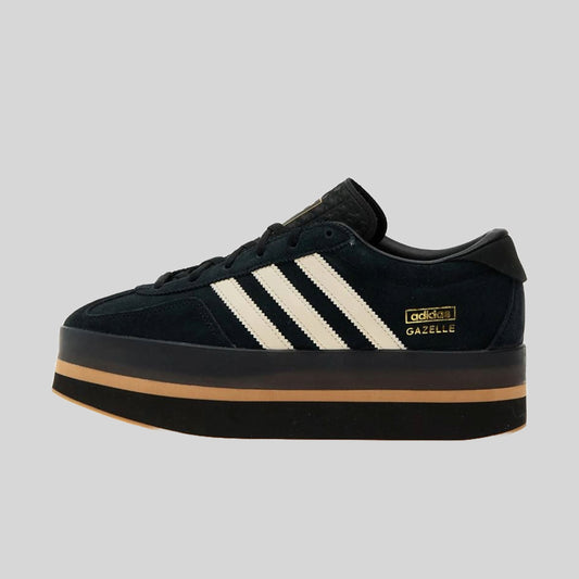 Adidas Gazelle Stack Black Cream White (W)