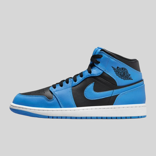 Air Jordan 1 Mid University Blue Black
