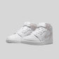 Air Jordan 1 Mid SE Distressed White Field Silver (GS)