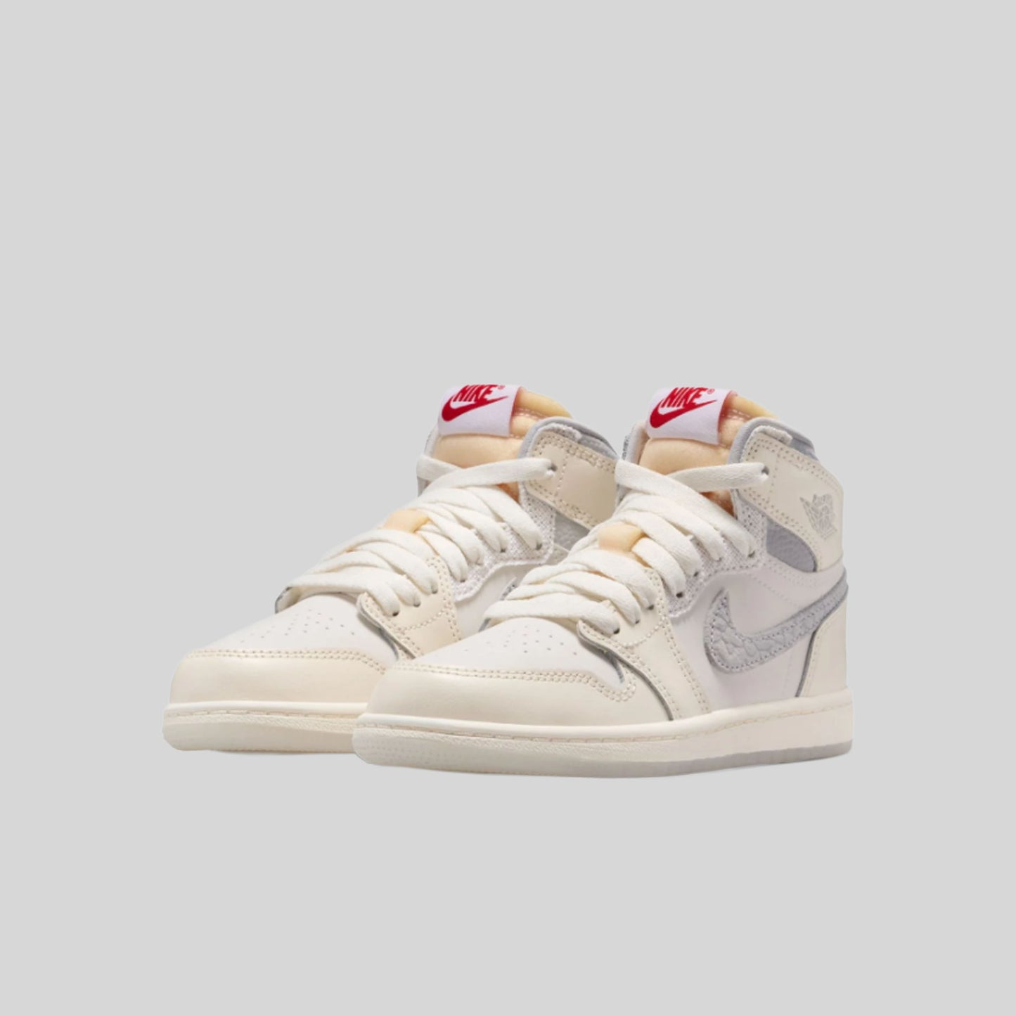Air Jordan 1 Retro High OG Sail University Red (PS) [KIDS]