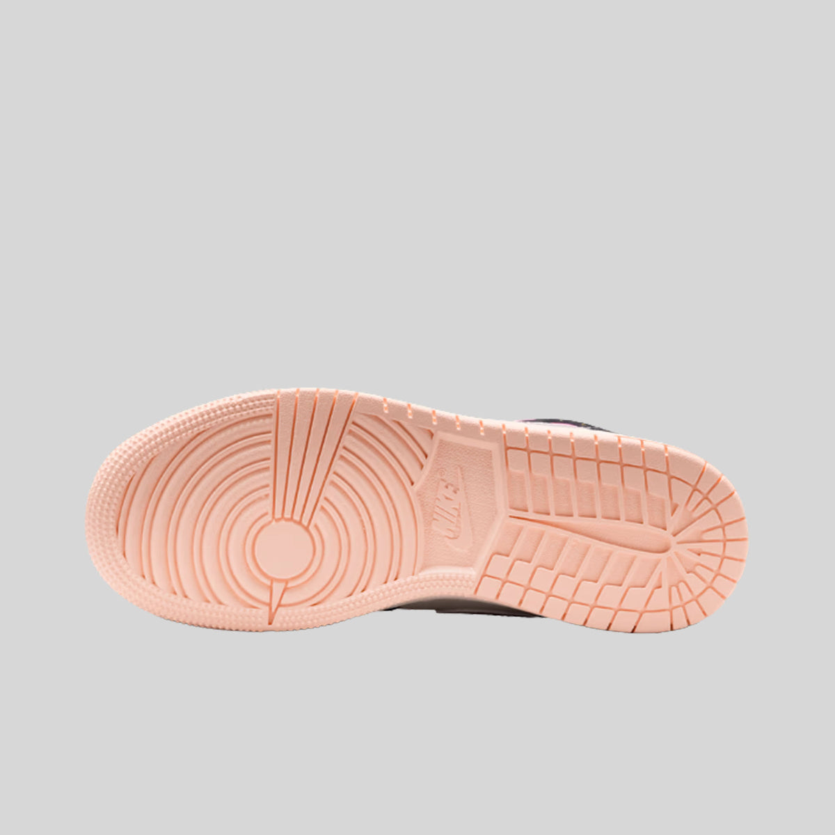 Air Jordan 1 Mid SE Black Pinksicle University Gold (GS)