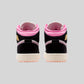 Air Jordan 1 Mid SE Black Pinksicle University Gold (GS)