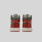 Air Jordan 1 Mid Redstone Midnight Green (GS)