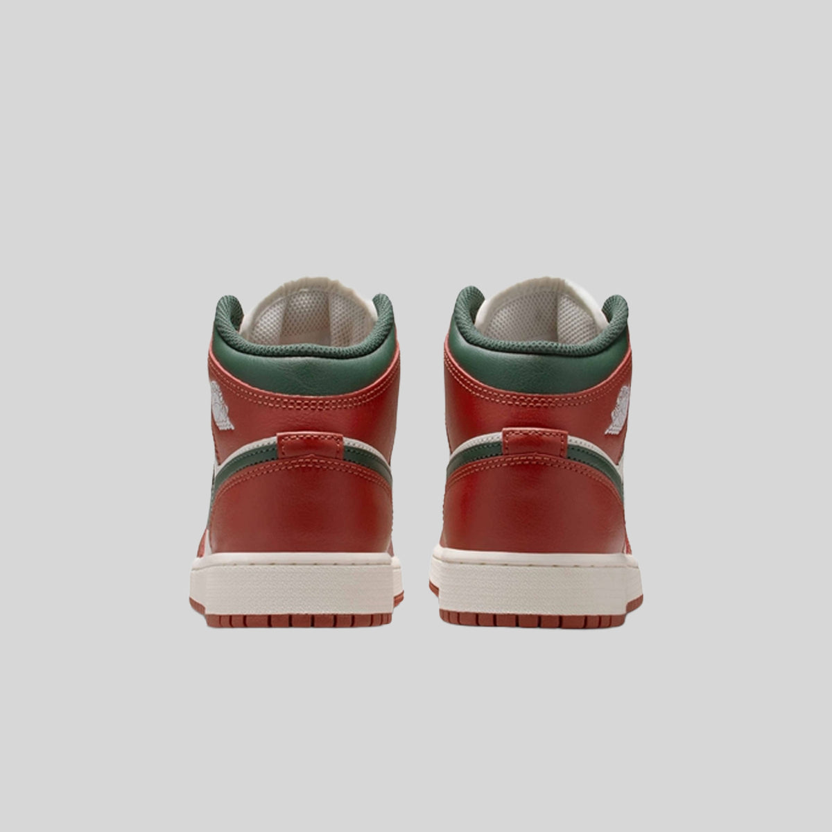 Air Jordan 1 Mid Redstone Midnight Green (GS)