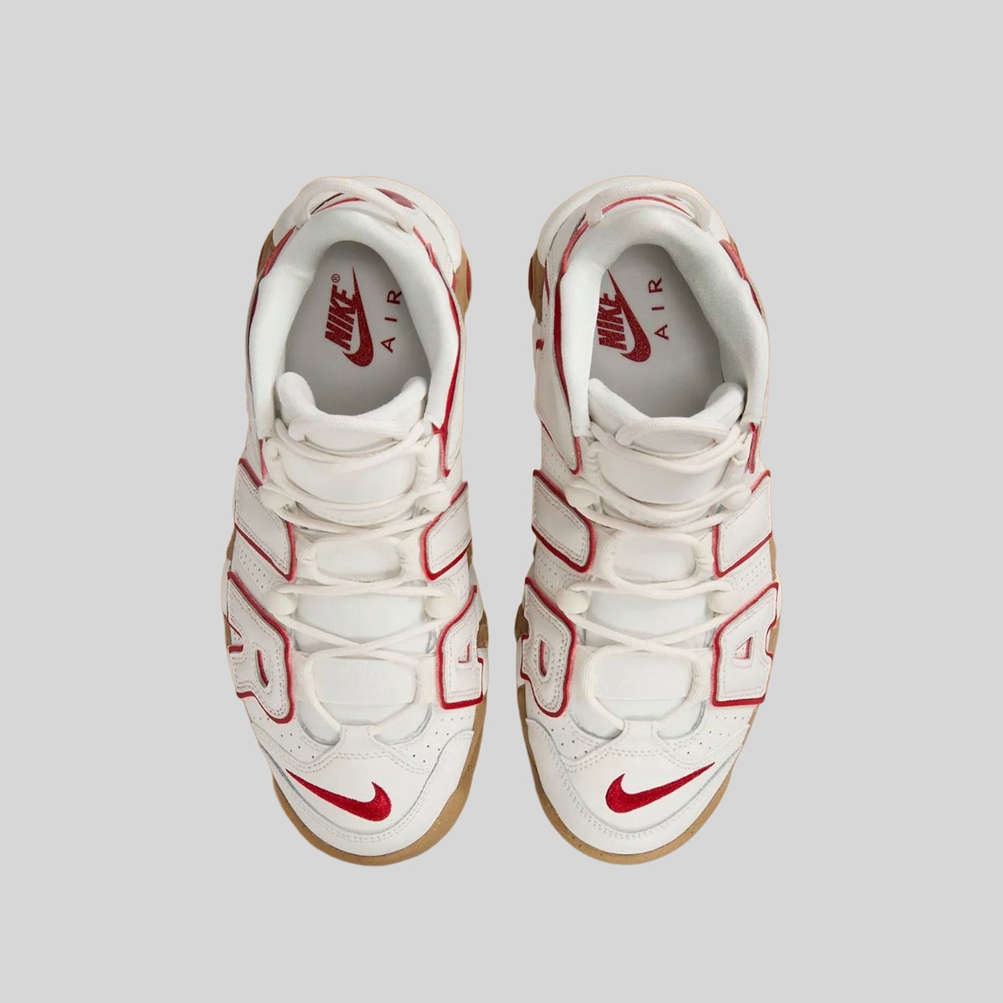 Nike Air More Uptempo Phantom Gym Red Gum (W)